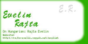 evelin rajta business card